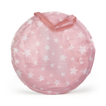 Kids Concept Play Tunnel - Star Pink