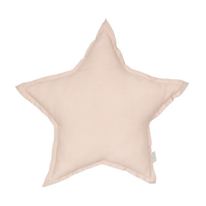 Cotton & Sweets Star Pillow in Powder Pink - Scandibørn