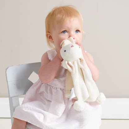 ThreadBear Design Baby Threads Cream Bunny Gift Set