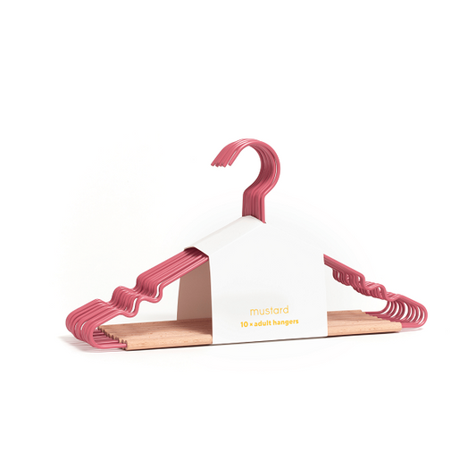 Mustard Made Adult Top Hangers - Berry