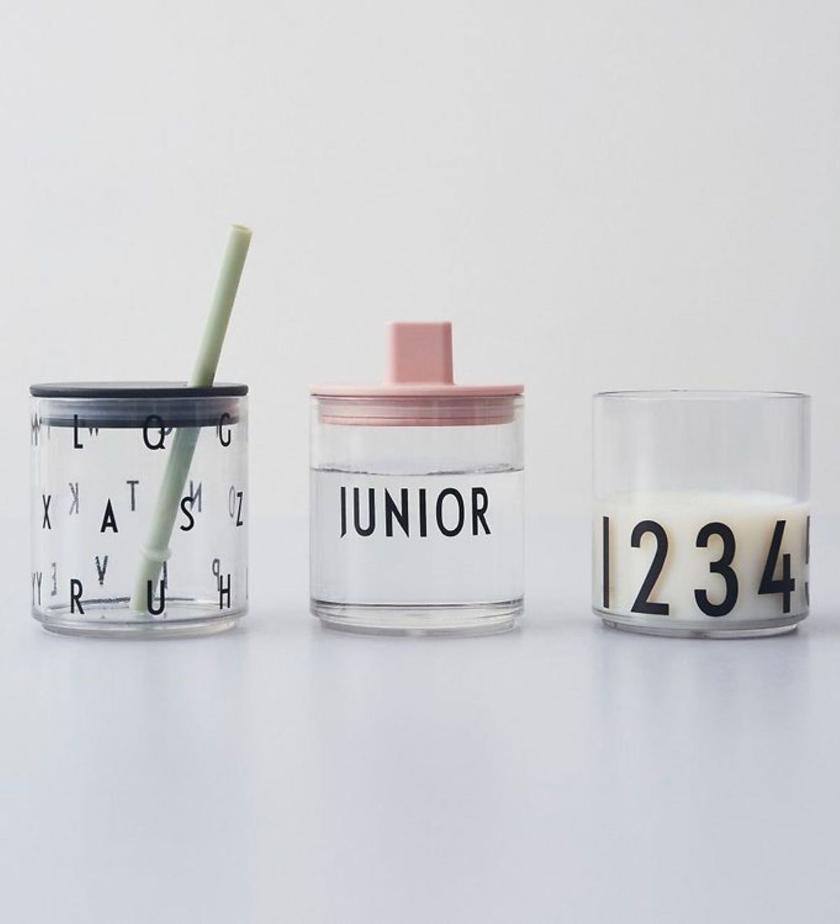 Design Letters Drinks Lid for Tritan Drinking Glasses (3 colour options) - Scandibørn