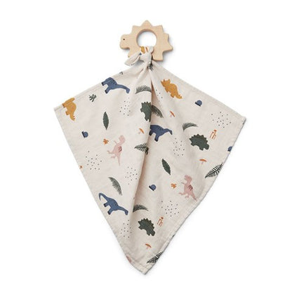 Liewood Dines Teether Cuddle Cloth - Dino Mix