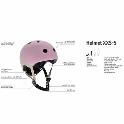 Scoot & Ride Helmet Leopard (XXS-S)