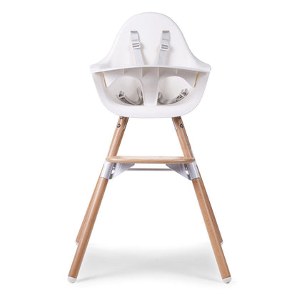 Childhome Evolu 2 High Chair - Natural / White