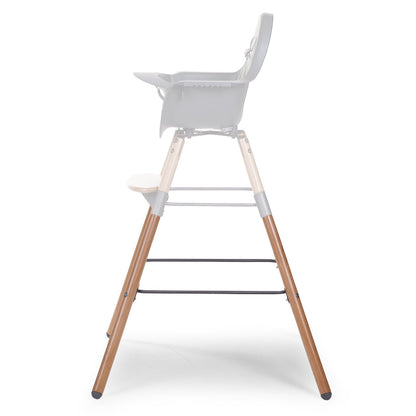 Childhome Evolu 2 High Chair Extra Long Legs - Natural/Anthracite + Footstep