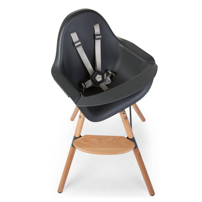 Childhome Evolu One.80° High Chair - Natural / Anthracite