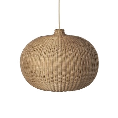 Ferm Living Braided Belly Lampshade in Natural - Scandibørn