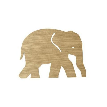 Ferm Living Elephant Lamp - Oiled Oak - Scandibørn