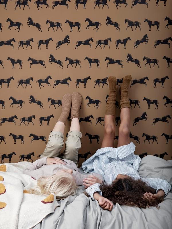Ferm Living Horse Wallpaper - Scandibørn
