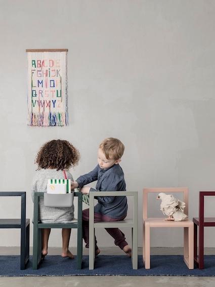 Ferm Living Little Architect Chair in Grey - Scandibørn