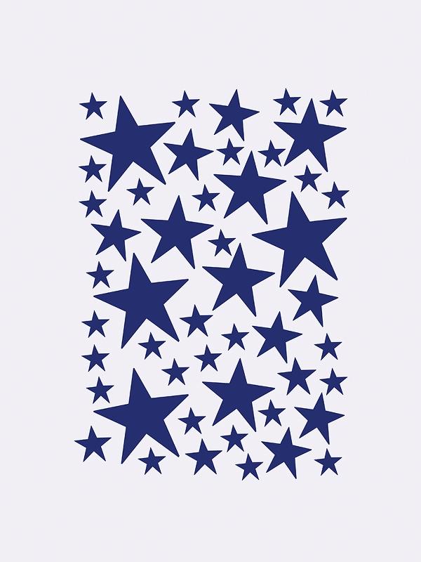 Ferm Living Mini Stars Wallstickers (Various Colours) - Scandibørn