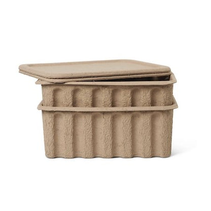 Ferm Living Paper Pulp Box - Large (Set of two) - Scandibørn