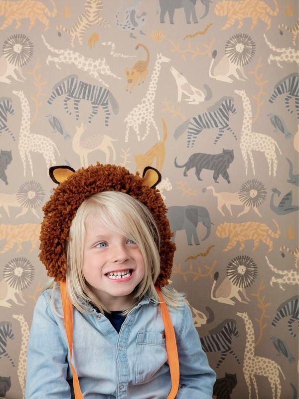 Ferm Living Safari Wallpaper - Scandibørn