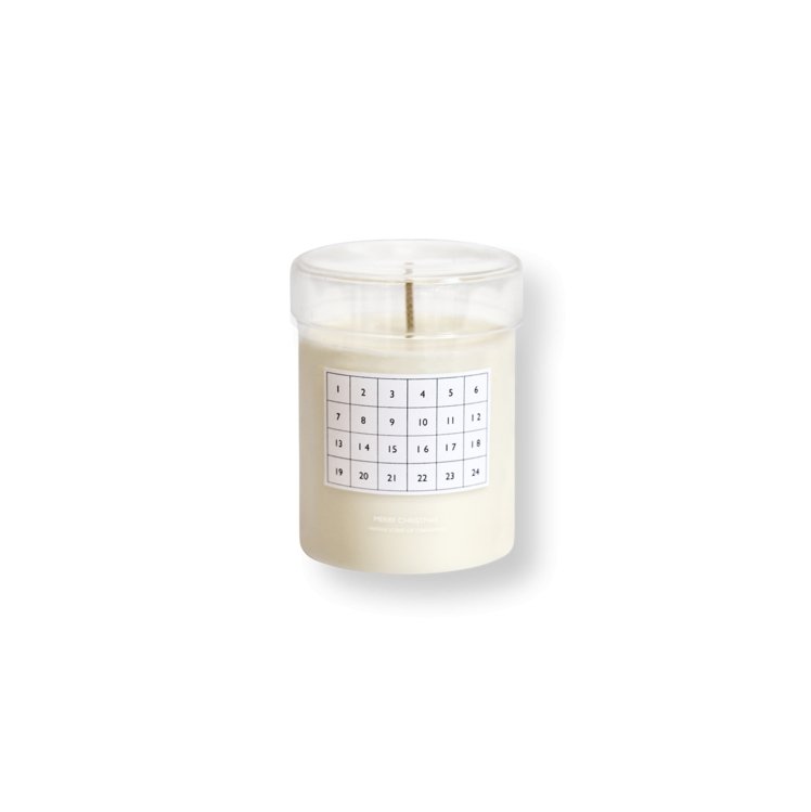 Ferm Living - Scented Candle Christmas Calendar in White - Scandibørn