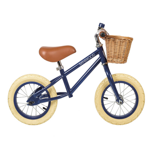 Banwood First Go Balance Bike - Navy Blue