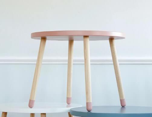 Flexa Play Table in Light Rose - Scandibørn