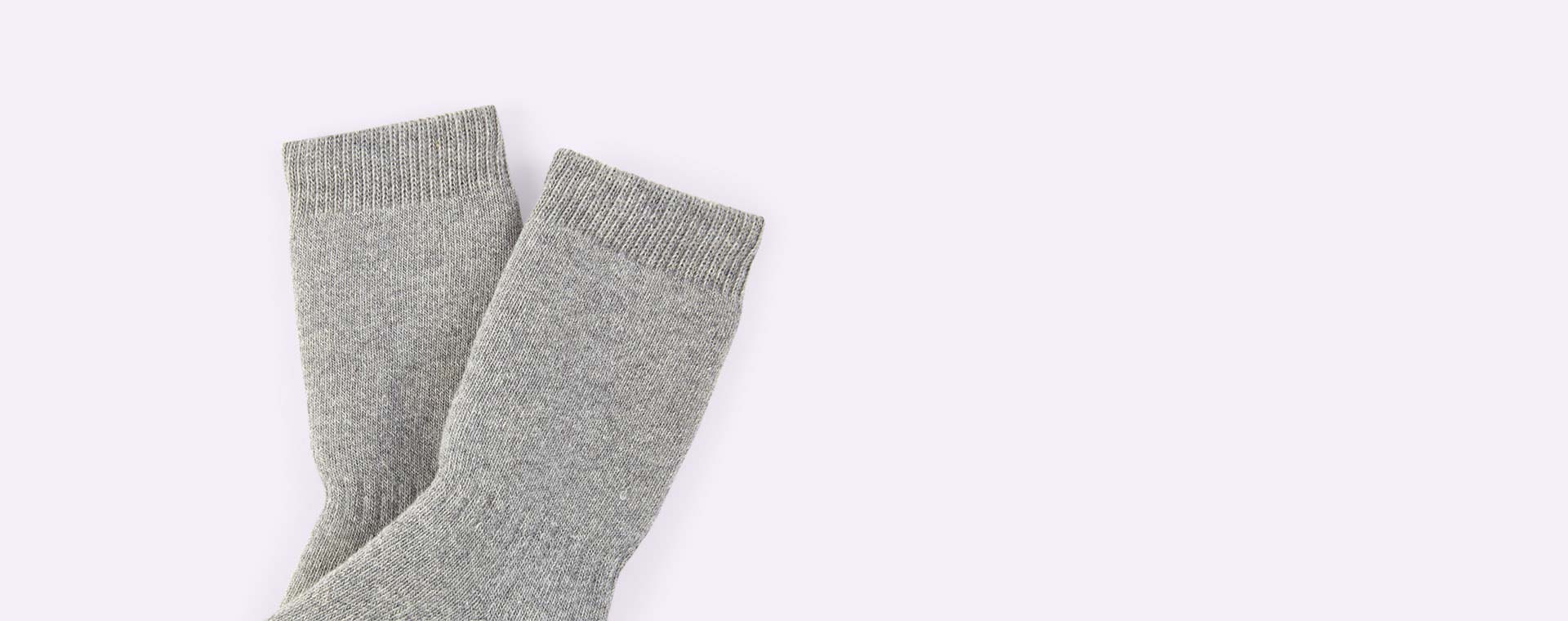 Go Baby Go Non-Slip Socks in Grey - Scandibørn