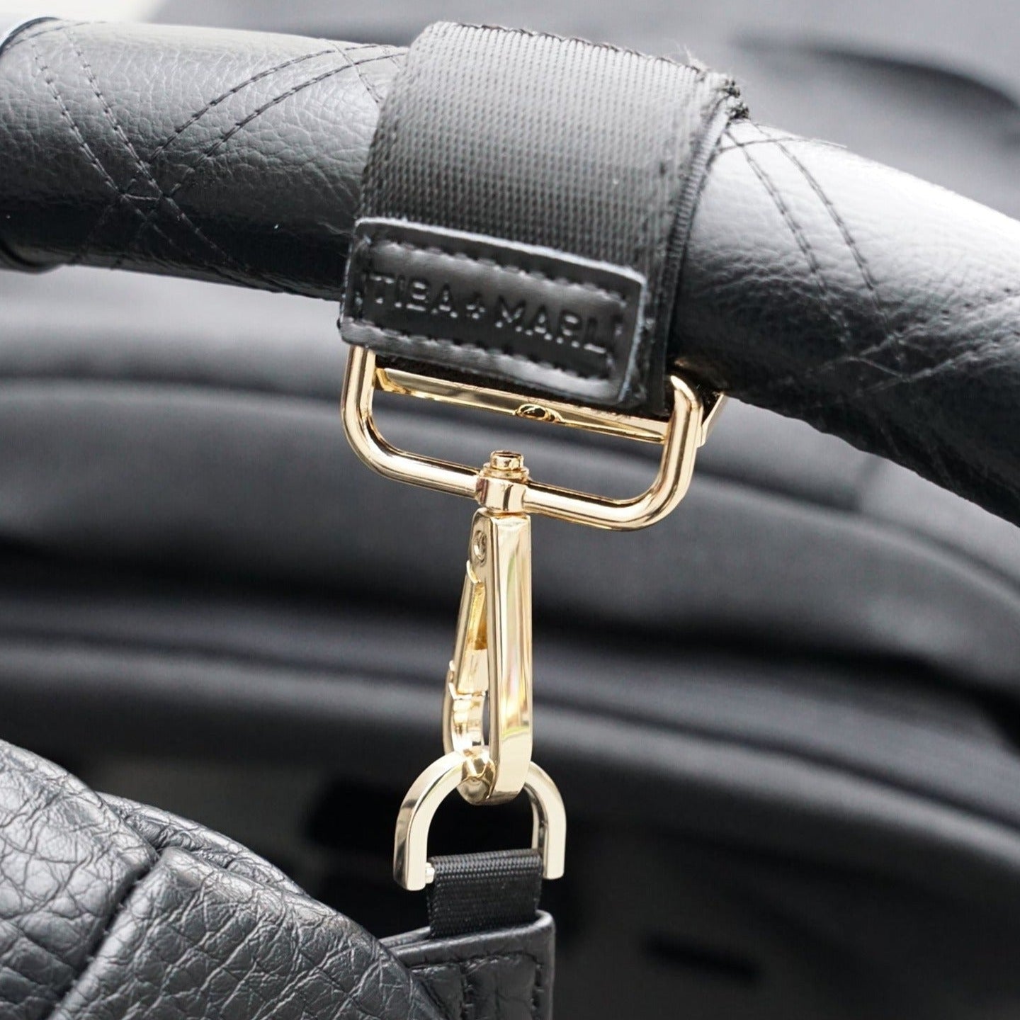 Tiba + Marl Buggy Clips Gold Scandiborn Tiba + Marl Buggy Clips Gold Scandiborn