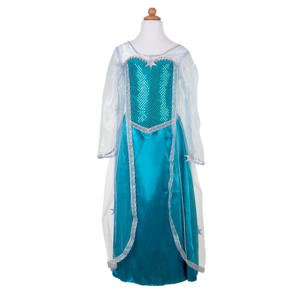 Great Pretenders Ice Crystal Queen Dress with Cape - Scandibørn