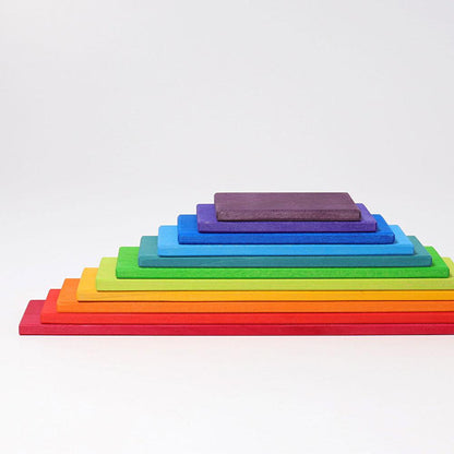 Grimm's Building Boards - Rainbow - Scandibørn