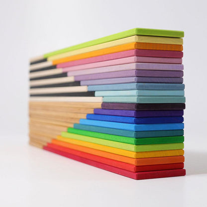 Grimm's Building Boards - Rainbow - Scandibørn