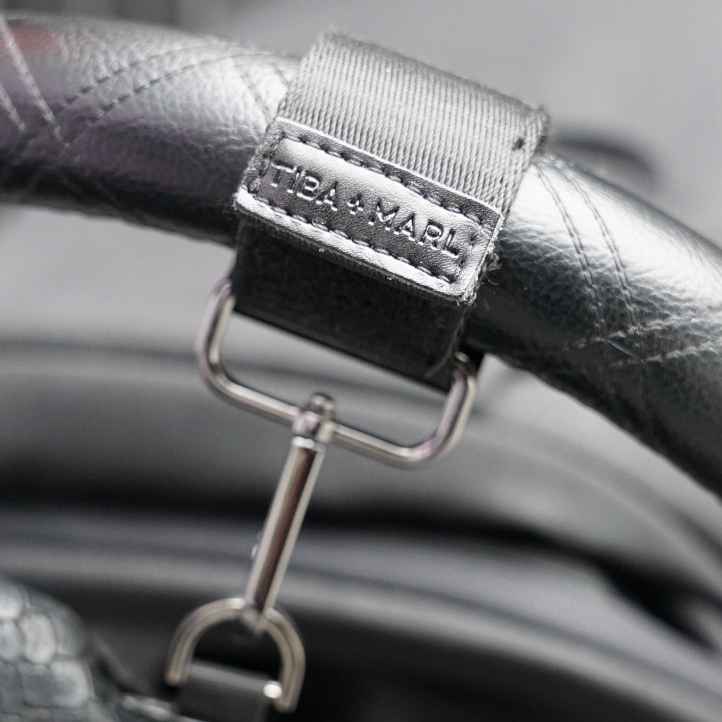 Tiba + Marl Buggy Clips Gunmetal Scandiborn Tiba + Marl Buggy Clips Gunmetal Scandiborn
