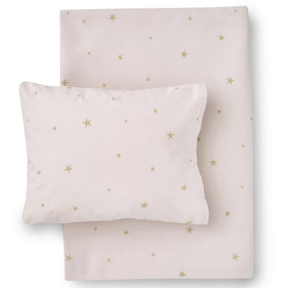 Hibou Home - Starry Sky Organic Bed Linen in Pale Rose - Scandibørn