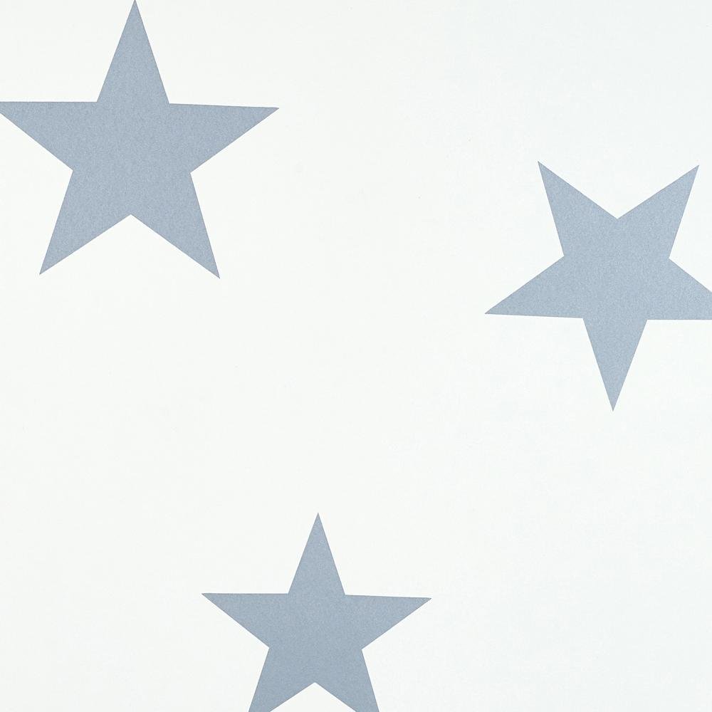 Hibou Home - Stars wallpaper in Stellar Blue - Scandibørn