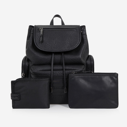 Tiba + Marl Kaspar Changing Backpack - Black