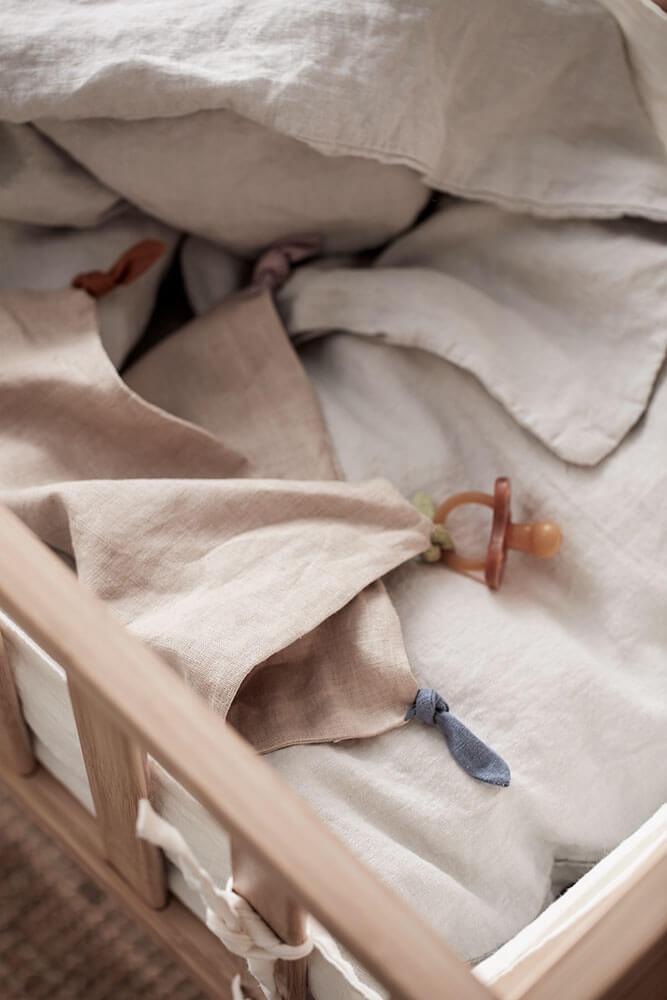 Kids Concept 100% Organic Linen Comfort Blanket - Scandibørn
