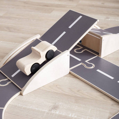 Kids Concept - Aiden Wooden Car Track - Scandibørn