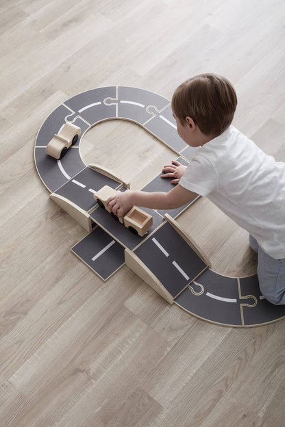 Kids Concept - Aiden Wooden Car Track - Scandibørn
