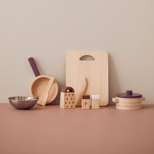 Kids Concept Cookware Play Set BISTRO - Scandibørn