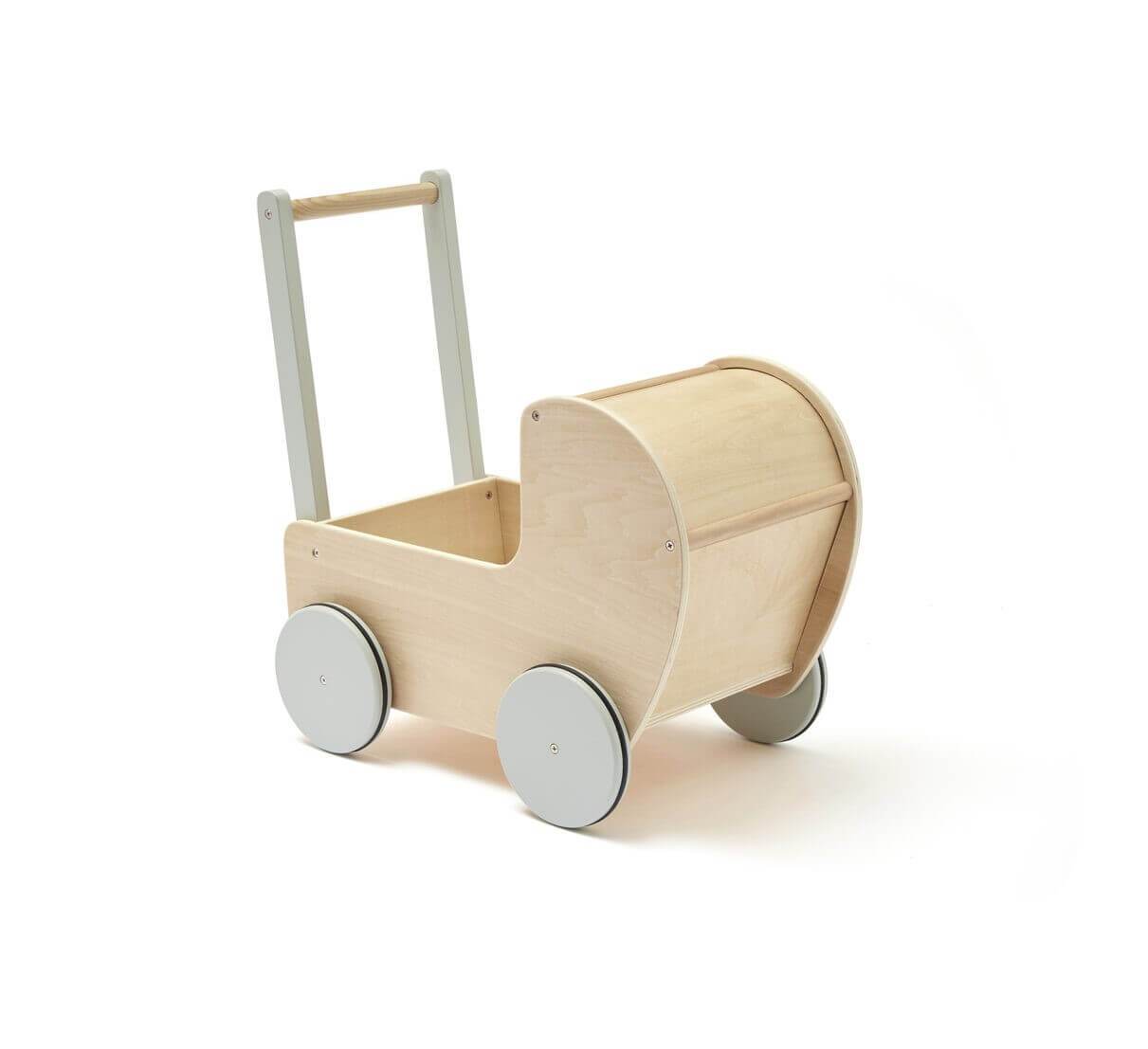 Kids Concept Dolls Pram in Natural - Scandibørn