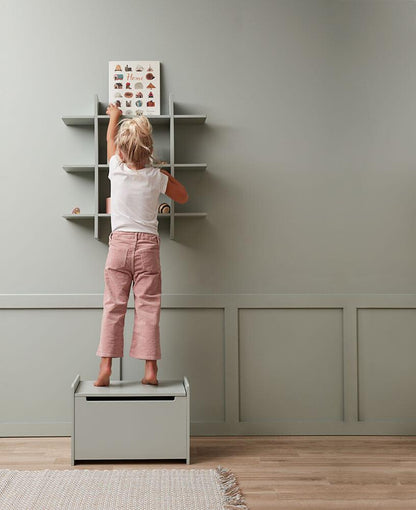 Kids Concept Pastel Wall Shelf - Scandibørn