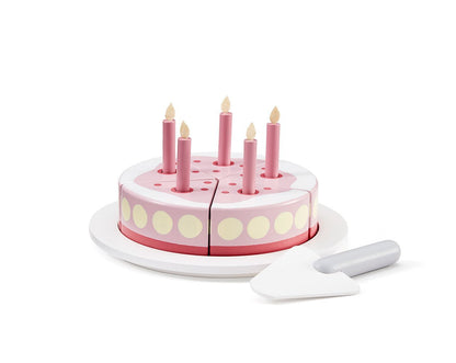 Kids Concept - Pink Birthday Cake - Scandibørn
