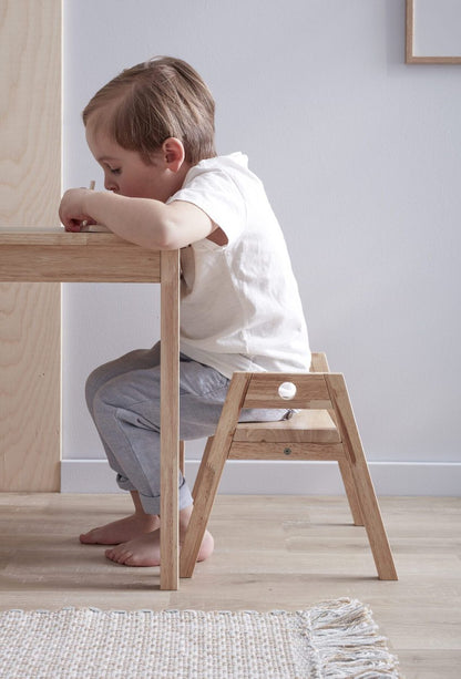 Kids Concept SAGA Adjustable Stool - Scandibørn