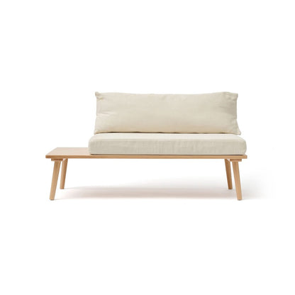 Kids Concept - SAGA Low Seater Sofa with Side Table in Blonde - Scandibørn