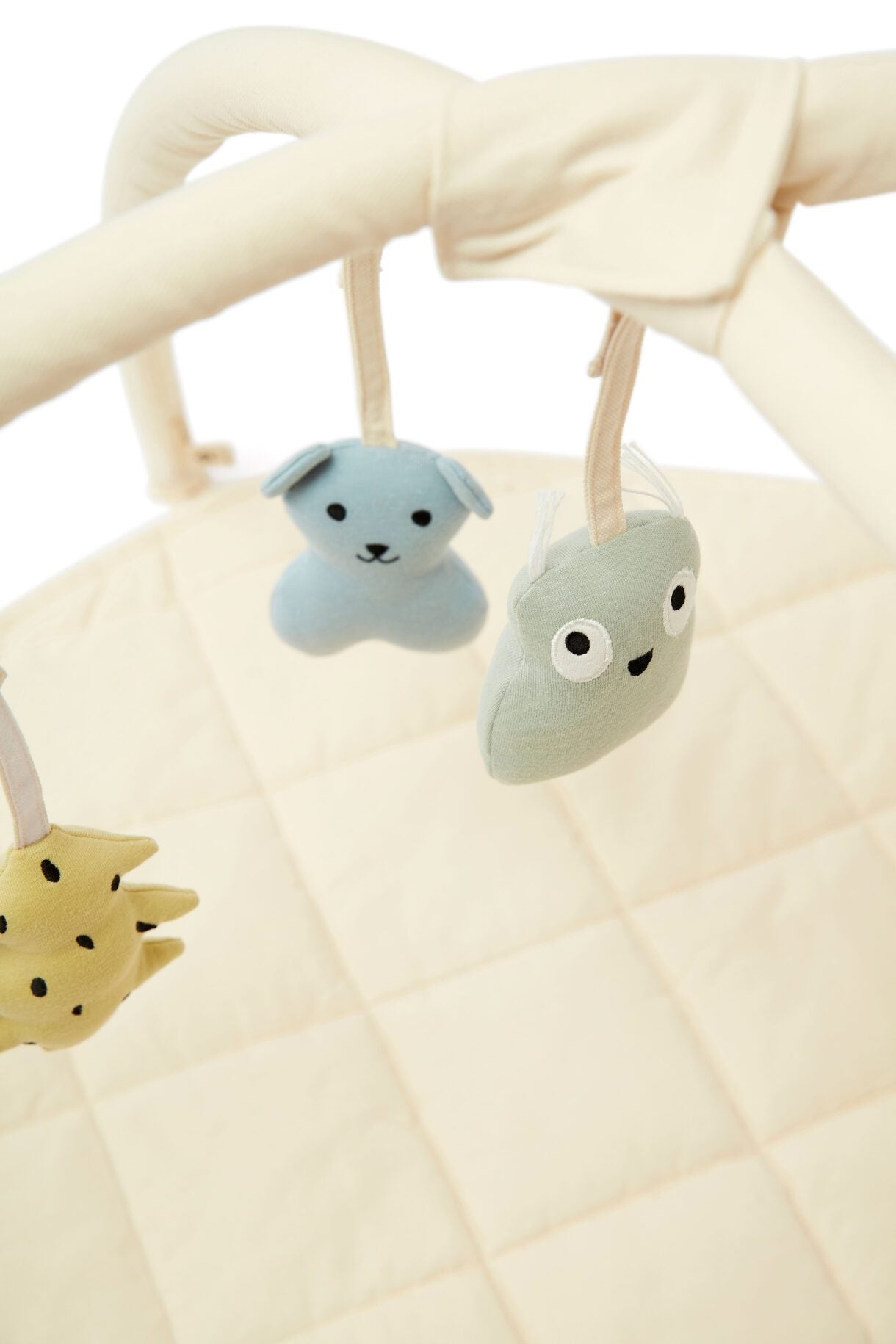 Kids Concept - Scandi baby gym hanging toys - Woodland - Scandibørn