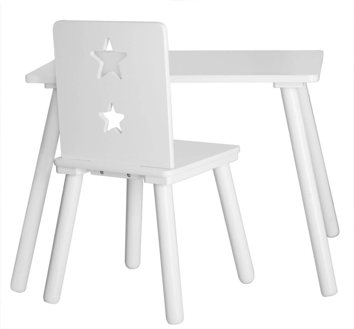 Kids Concept Star White Table - Scandibørn