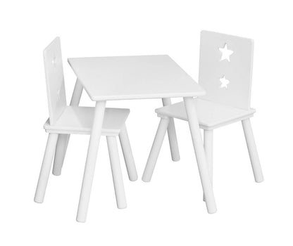 Kids Concept Star White Table - Scandibørn