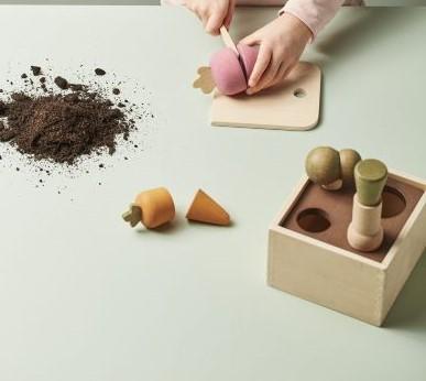 Kids Concept - Wooden Plant Box Bistro Set - Scandibørn