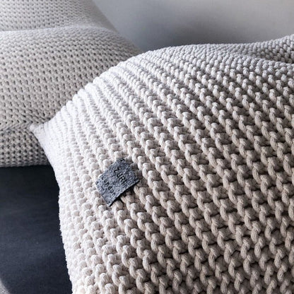 Zuri House Knitted Bean Bag Ivory Scandiborn
