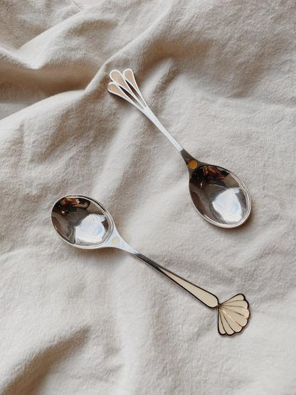 Konges Slojd Silver Spoon in Clover Design - Scandibørn