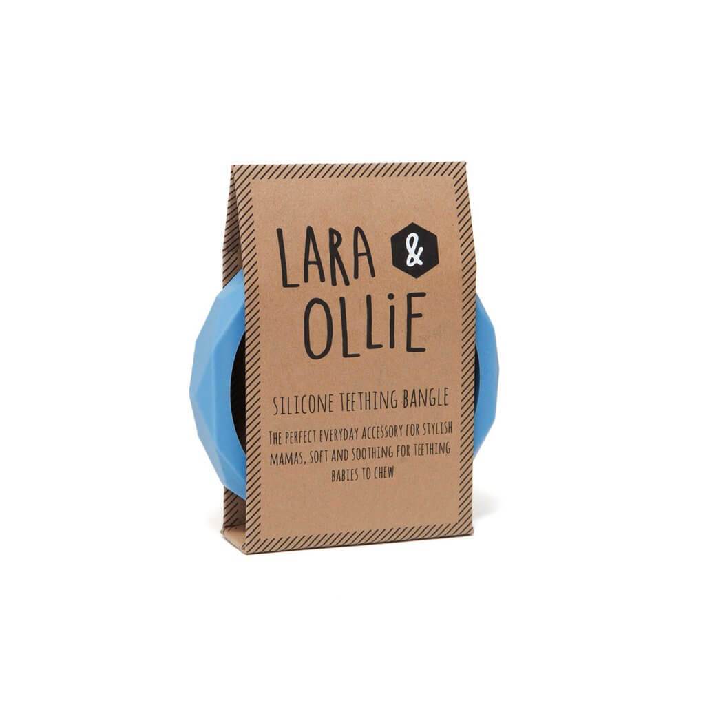 Lara & Ollie - Cornflower Teething Bangle - Scandibørn