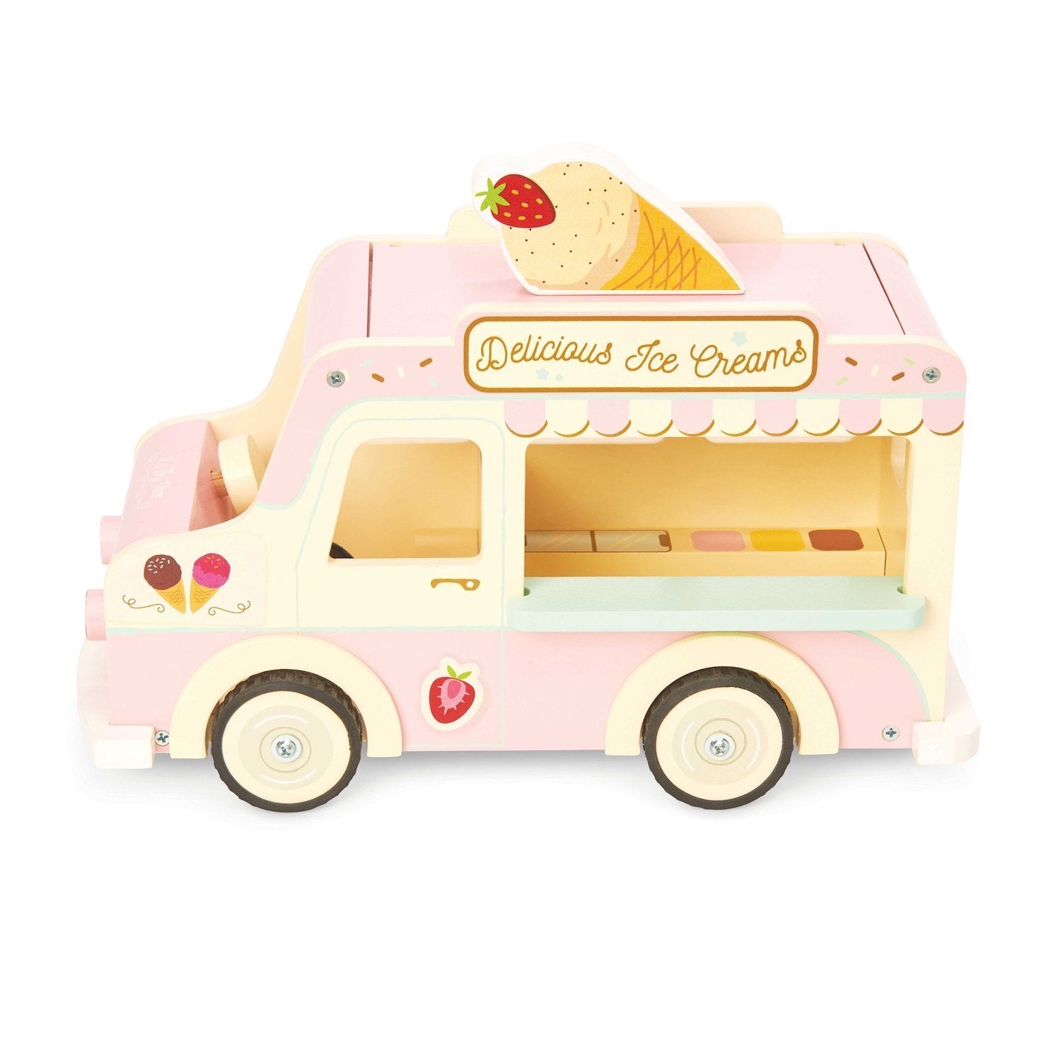 Le Toy Van Dolly Ice Cream Van - Scandibørn