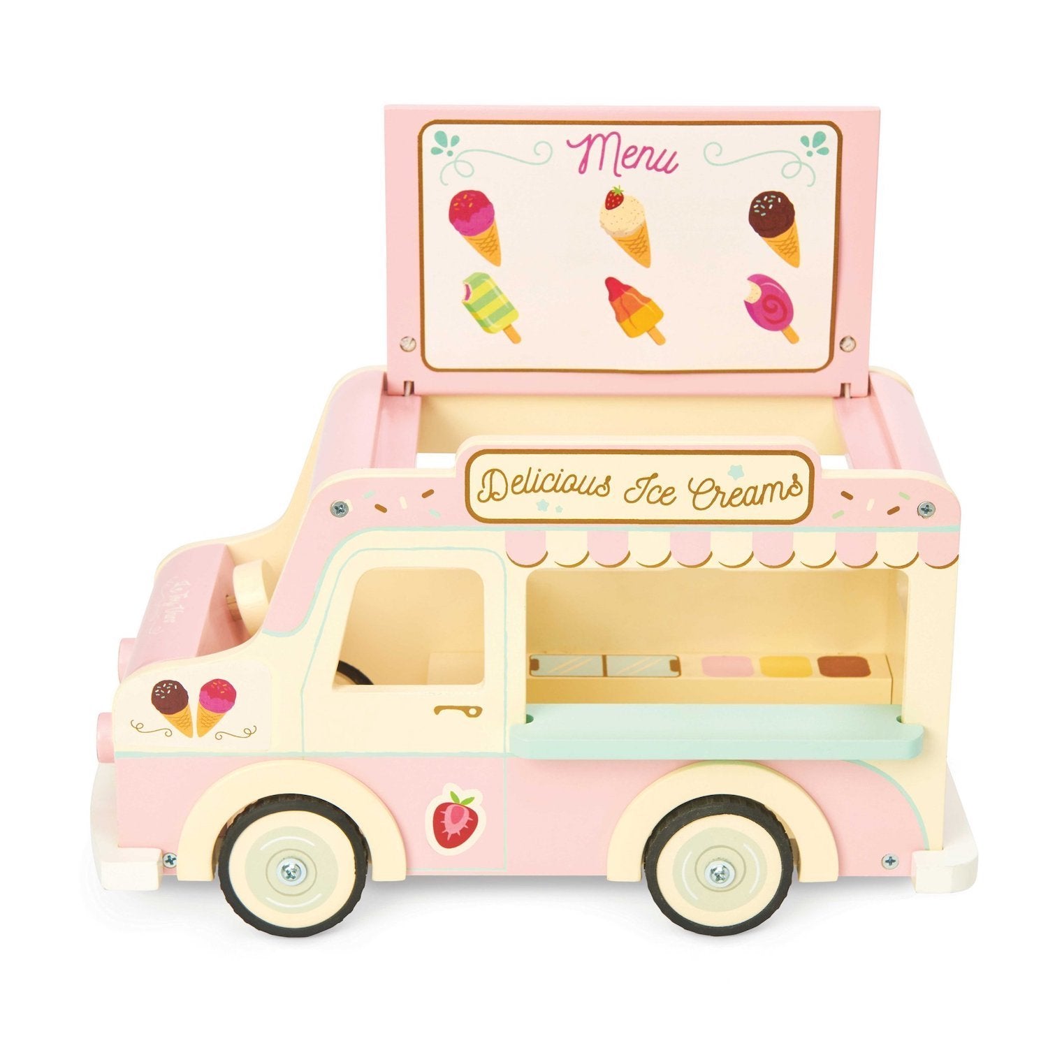 Le Toy Van Dolly Ice Cream Van - Scandibørn