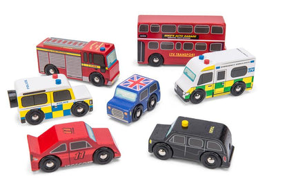 Le Toy Van London Car Set - Scandibørn