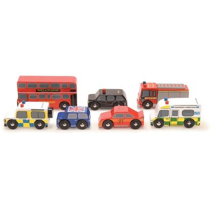 Le Toy Van London Car Set - Scandibørn