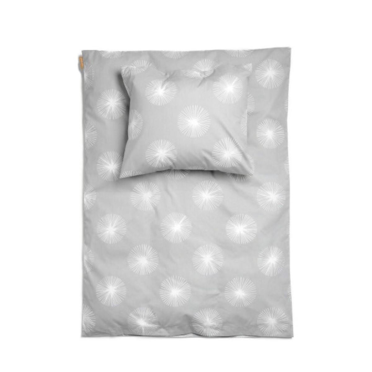 Leander Bedding Sets in Flora Light Grey - Scandibørn